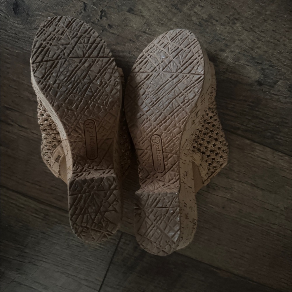 BareTraps Women's Woven Tan Mules - Picture 3 of 3